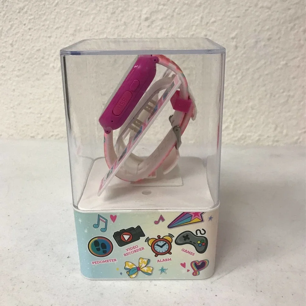 JoJo Siwa Pink Touchscreen Interactive Smart Watch Model JOJ4128AZ - Picture 5 of 9